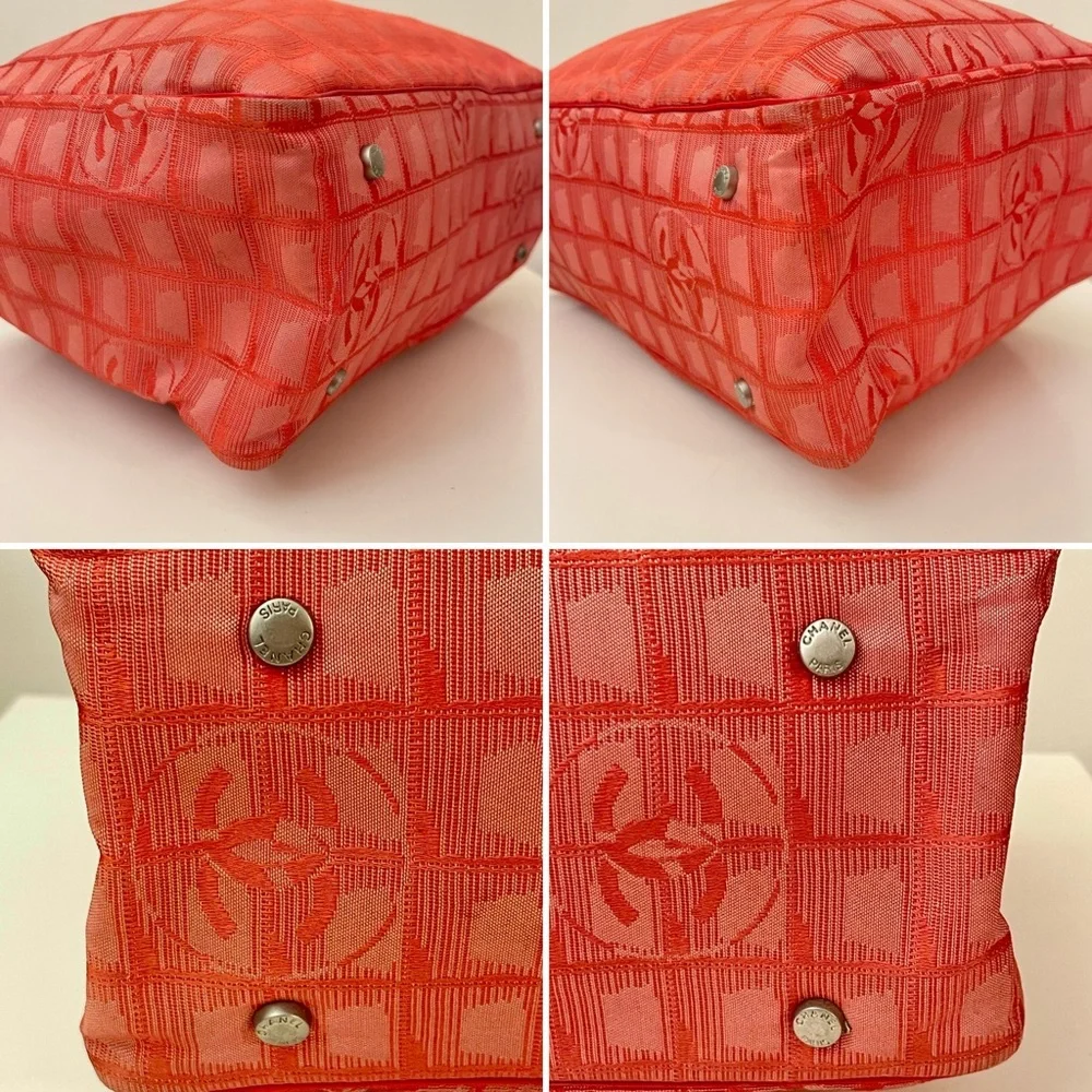 Authentic Chanel New Travel Line Tote PM Vintage from Japan